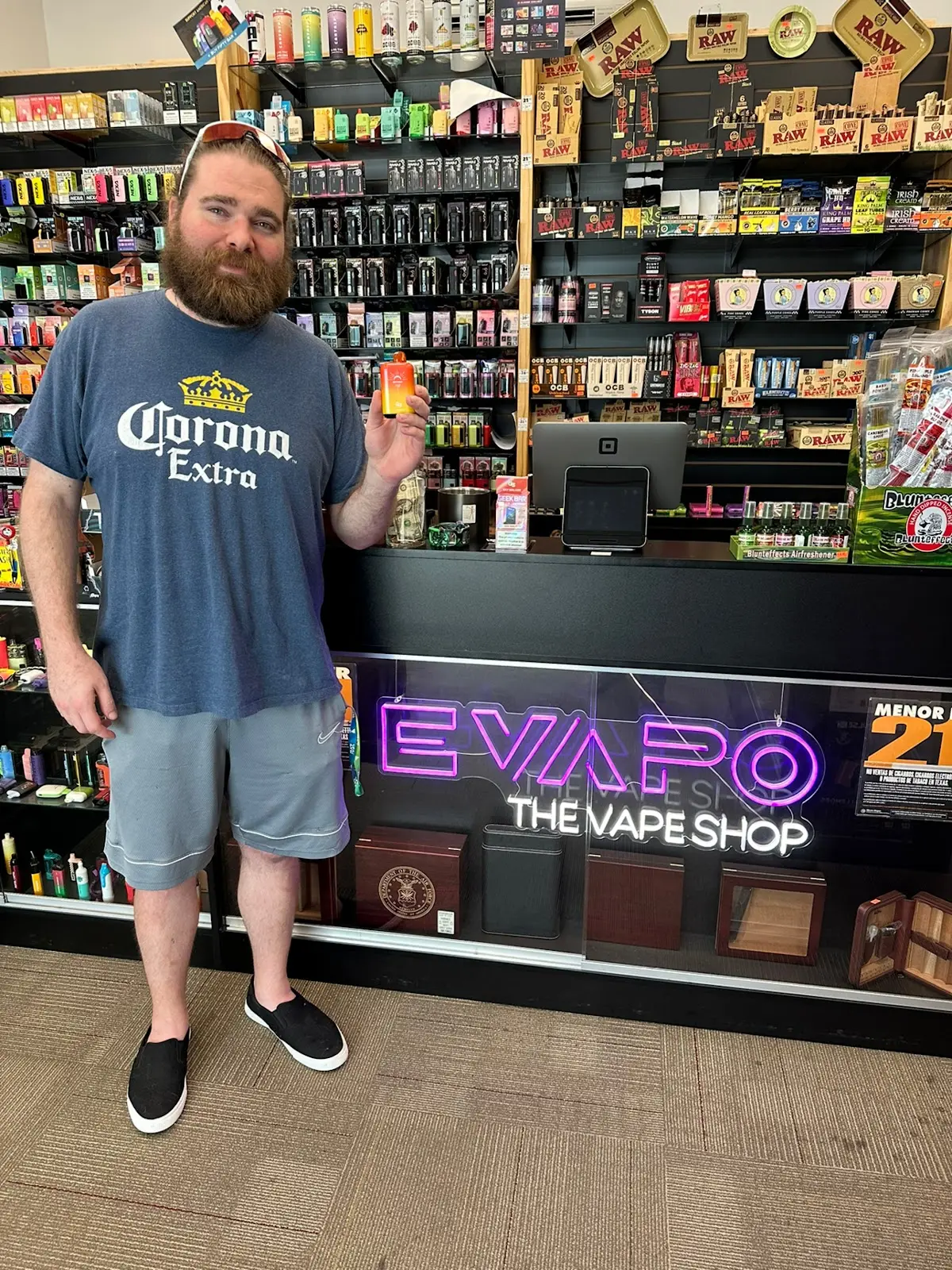 Image of EVAPO Vape Smoke Stone Oak